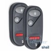 KeyMaster 2 Keyless Smart Remote Key Shell Case Fob for Honda CR-V Element Civic 2002-2011