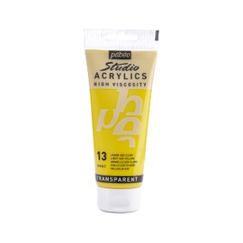 Pebeo 100 ml Studio Acrylic Paint, Light Azo Yellow