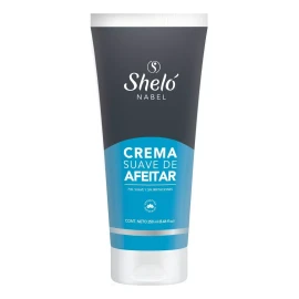 Sheló Nabel Crema Suave De Afeitar, Piel Suave Y Sin Irritaciones
