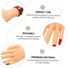 BIUDECO Nail Art Practice Hand Manicure Supply Realistic Hand Shape