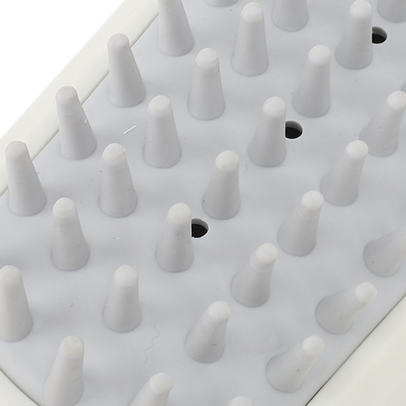 10PCS Silicone Massager Brush Exfoliation Dandruff Removal Ergonomic Hair Scalp