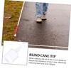 OHPHCALL Blind Cane Tip Replacement Rubber Crutch Pad Durable Cane