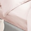 Bianca 400 Thread Count Cotton Sateen Double Fitted Sheet Blush