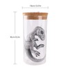 Unique Dinosaur in Glass Bottle Figurine - A Touch of