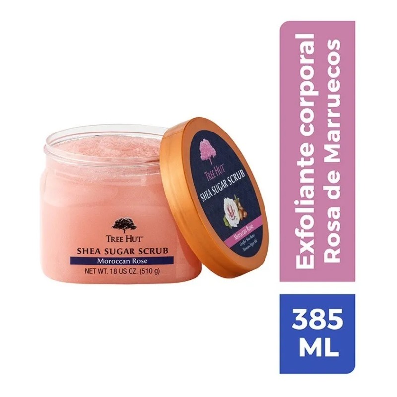 Exfoliante Corporal Moroccan Rose de 510g Tree Hut