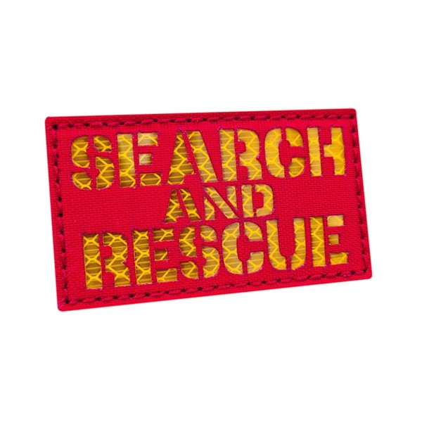 Search and Rescue 2x3.5 SAR CSAR Combat Tactical Touch Fastener