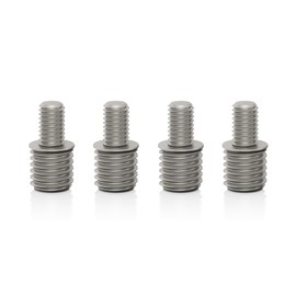 VIABLUE M6-M10 Stainless Steel Threaded Adapter / Threaded Rods / Set of 8 x Accessories Mounting Speakers / Mounting Spikes and Absorbers