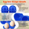 Practical egg container for the fridge, high-quality egg storage boxes