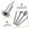 Zerodeko 4pcs Electric Drill to Polisher Adapter Durable Conversion Rod