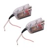 KOMBIUDA 2Pcs Vehicle Line Audio Converter High to Low Impedance