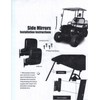 3G New Pair (2) Folding Side View Mirrors for Club