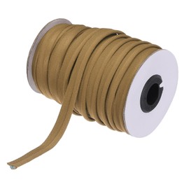 sourcing map Piping Cord Trim 30 Yards 1/2 Inch Piping Tape for Sewing DIY Crafting Fabric Edge Trim Khaki