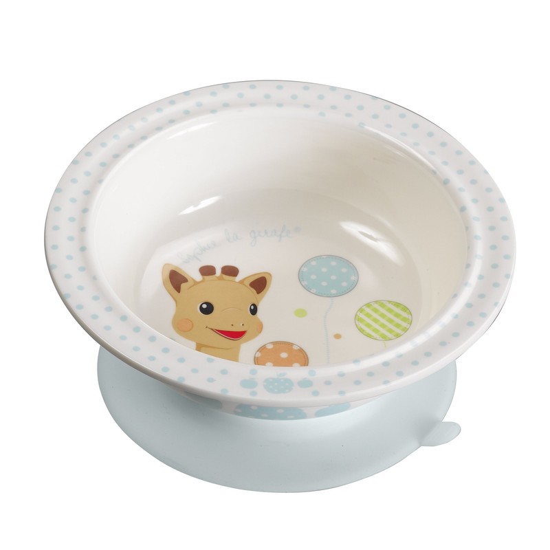 Sophie la Girafe Melamine Mealset in Gift Box Balloons Version