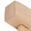 Martillo de Madera, Mazo de Agarre Cómodo de Alta Dureza