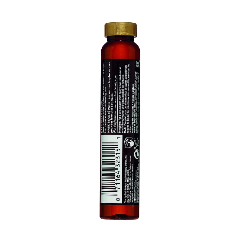 Hask Macadamia Oil Revitalizing Shine Hair Treatment, .625 Ounces