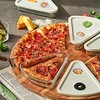 Reusable Pizza Slice Container Storage, Tray and Saver to Organize