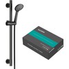 AULEEND Shower Slide Bar Handheld Shower Head with Hose, 5-Function