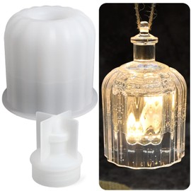 Actvty Resin Lamp Mold, Resin Light Molds Silicone Molds for Epoxy Resin Pendant Light Molds DIY Crystals Resin Craft Wedding Party Home Decor