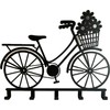 khevga Bicycle Design Hallway Coat Rack with 5 Hooks Wall