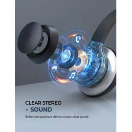 Rigwig HC6 Headset with Noise Reduction Mic Adjustable Headband, Line Control, Microphone for Call Centre, Skype/Webinar, Team call (Black/Gold)