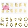 Thin Art Parts Gold for Nail & Resin, 12 Types