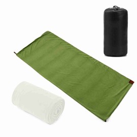 Outdoor Sleeping Bags Portable Emergency Sleeping Bag Light-weight Fleece Sleeping Bag for Camping Travel Hiking