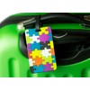HAUPTSTADTKOFFER Kofferschild, Namensschild, Kofferanhänger ?Puzzle? Luggage Tag, 10 cm, Multicolour