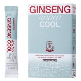 Jeonggwanjang CheongKwanJang Red Ginseng Snow Cool Stick Powder 10 sachets 1 / 정관장 홍삼 스노우 쿨스틱 분말 10포 1개