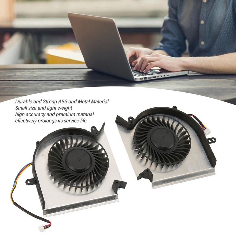 Laptop Cooling Fan 4pin Power DC5V Metal Shell ABS Light