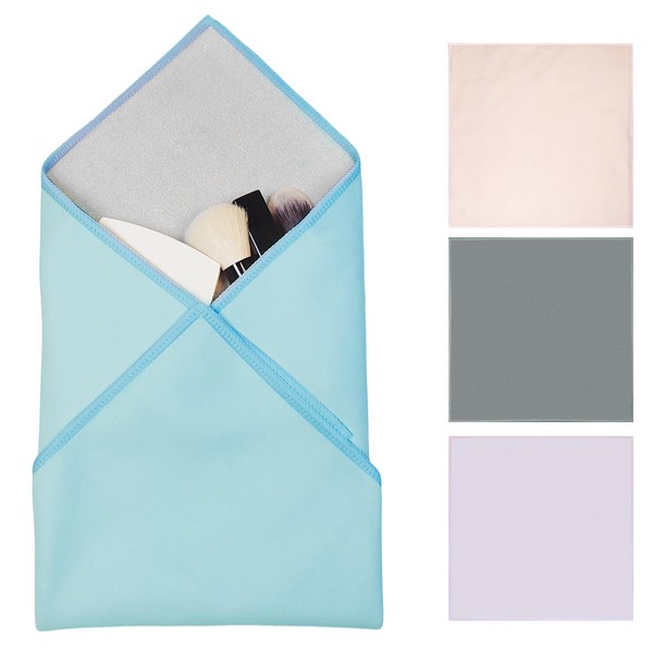 Luxmeroletta Magic Cloth Makeup Bag - Self-Adhesive Cloth Wrap,Reusable Washable