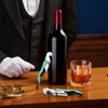 Soft Velvet Touch Waiters Double Hinge Corkscrew Wine Key Bottle