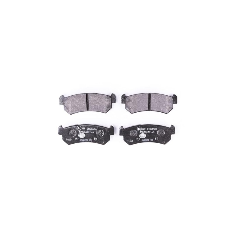 HELLA PAGID 8DB 355 011-451 Brake Pad Set, disc brake,