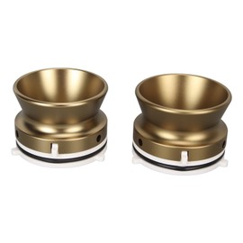 1 Pair for Studer ReVox NAB Hub Adapters 10 Inch Opener Polishing Aluminum Alloy Universal Loading Device for Akai Bronze