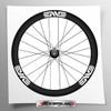Bike Sticker Set SES Compatible with 45mm White Gloss Vinyl