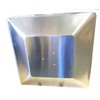 Hiland SGT-Shield Glass Tube Heat Shield, Pre Drilled Holes, Square