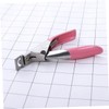 BIUDECO Stainless Steel U Shape Nail Clippers for Acrylic Gel