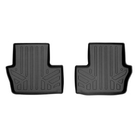MAXLINER Floor Mats 2nd Row Liner Black for 2007-2012 Jeep Patriot/Compass Old Body Style