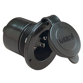 ParkPower by Marinco 150BBI.RV RV Inlet, 15A, 125V, Black