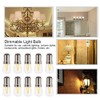 10Pcs B15 1.5W AC230V Dimmable Short Filament Mini LED Light