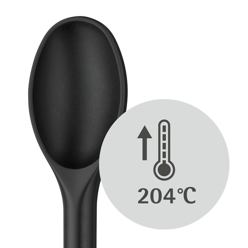 WMF Gourmet Plastic Cooking Spoon 30 cm Cromargan Stainless Steel