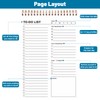 Thboxes To Do List Pad, Daily Planner Notebook Tear off
