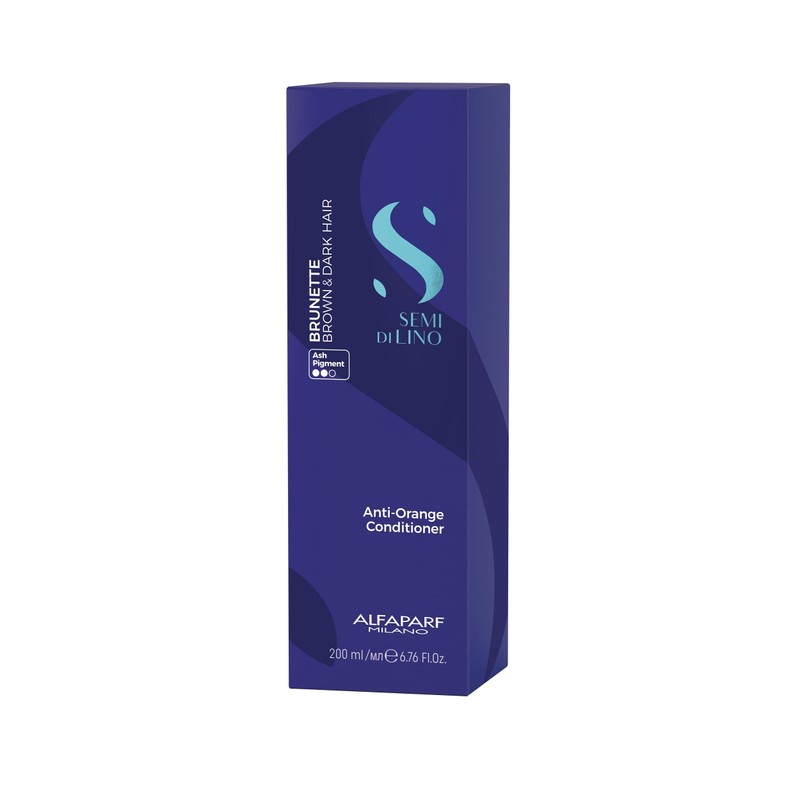 Alfaparf Milano Semi di Lino Brunette Anti-Orange Conditioner 200 ml