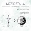 SHEAISRS Cremation Jewelry for Ashes Necklace Cross Urn Necklace with