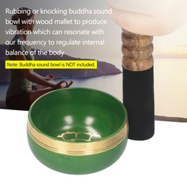 Tibetan Singing Bowl Mallet Buddha Sound Bowl Wood Striker Meditation Sound Bowl Mallet Stick for Healing Mindfulness Relaxation Yoga QIUNI