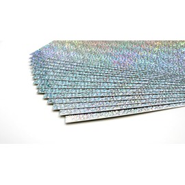 TGXRZX Metallic Cardstock Paper,holographic cardstock,Size 8"x 11"(250gsm),15PCS,Mirror Finish Gold Foil Board for Crafting,Invitations,and Decorations,Die Cut and Plotter,Card Making(Small round dot)