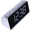 CAMRY Alarmclock Radio Black and White, Multicolour, One Size