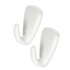 Tescoma Hooks, Plastic, White, 4 x 3 cm