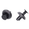 Amon 3801 Plastic Rivets for Toyota Cars, Grille, Pack of