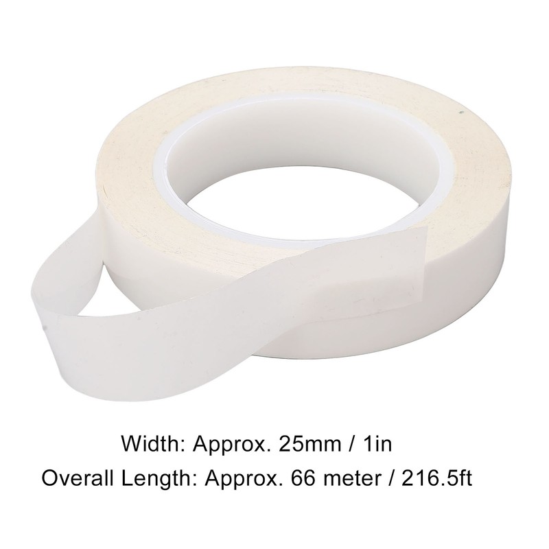 5PCS 0.05mm PET Insulation Adhesive Tape White Heat Resistant Tapes