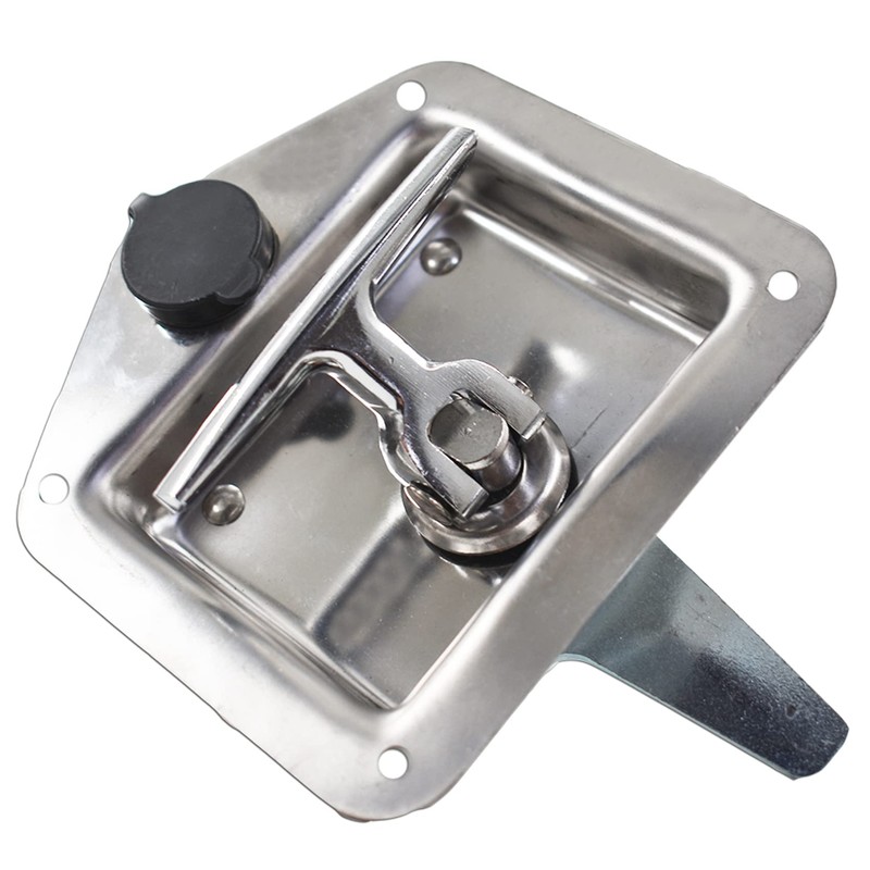 labwork 2 Trailer Door Latch T-Handle Lock Stainless Steel Keys